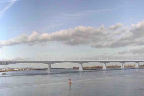 <div style="text-align:center; color:white;"><div style="font-size:17px; ">Tagus Bridge in Carregado </div><br>Client: Brisa SA<br>Year: 2005 – 2007</div>