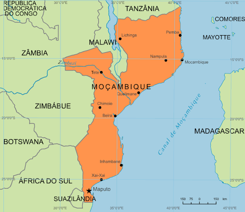 Internationalisation pour le Mozambique